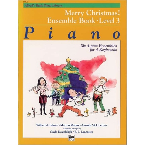 Alfred's Basic Piano Library Merry Christmas Ensemble Level 3