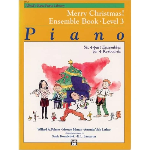 Alfred's Basic Piano Library Merry Christmas Ensemble Level 3
