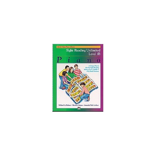 Alfred's Basic Piano Library Sight Reading Unlimited Book 1B