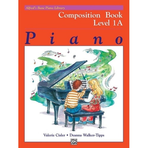 Alfred's Basic Piano Library Composition Book Level 1A