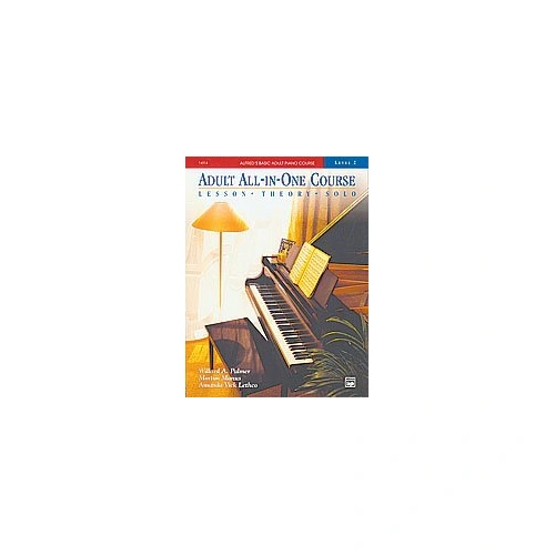Alfred's Basic Adult All-in-One Piano Course Book 2