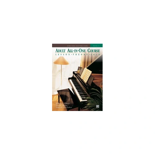 Alfred's Basic Adult All-in-One Piano Course Book 3