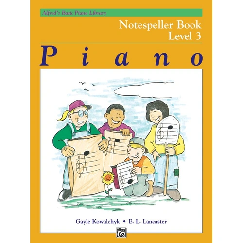 Alfred's Basic Piano Library Notespeller Book Level 3