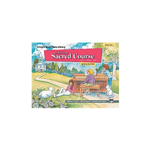 Alfred's Basic All-in-One Sacred Course Book 1 for Piano
