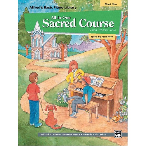 Alfred's Basic All-in-One Sacred Course Book 2 for Piano
