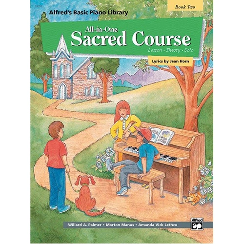 Alfred's Basic All-in-One Sacred Course Book 2 for Piano