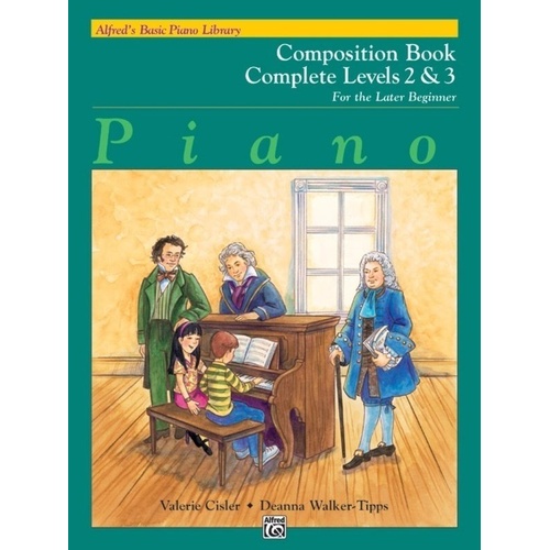 Alfred's Basic Piano Library Composition Complete Level 2 & 3