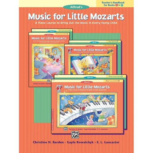 Music for Little Mozarts Teacher's Handbook 1 & 2
