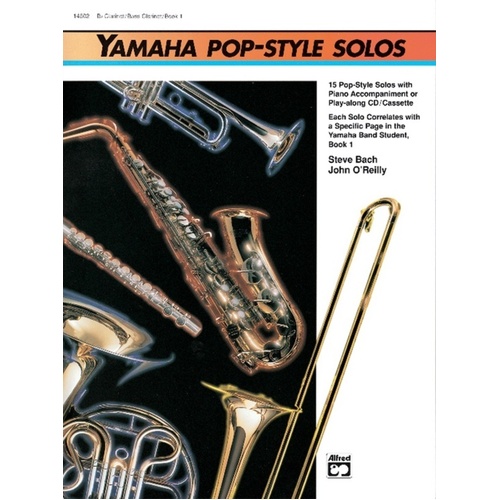 Yamaha Pop-Style Solos Tenor Sax