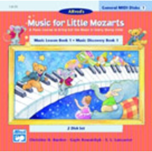 Music For Little Mozarts Book 1 Midi 2 Disk Set