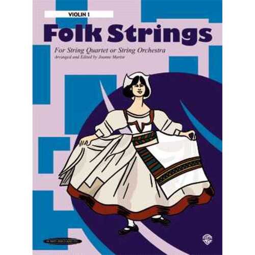 Folk Strings For Str Quar Or Str Orch Violin 1 