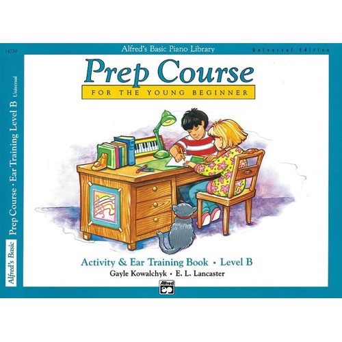 Alfred's Basic Piano Prep Course Activity & Ear Training Level B