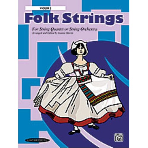 Folk Strings For Str Quar Or Str Orch Violin 3 