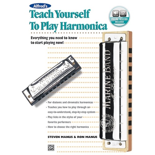 Teach Yourself To Play Harmonica Book/ECD 