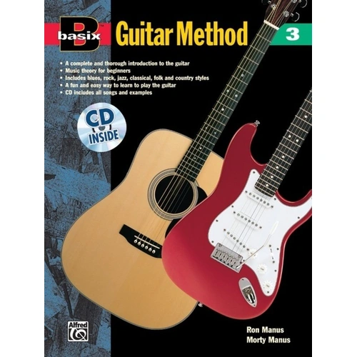 Basix Guitar Method Book 3 with CD