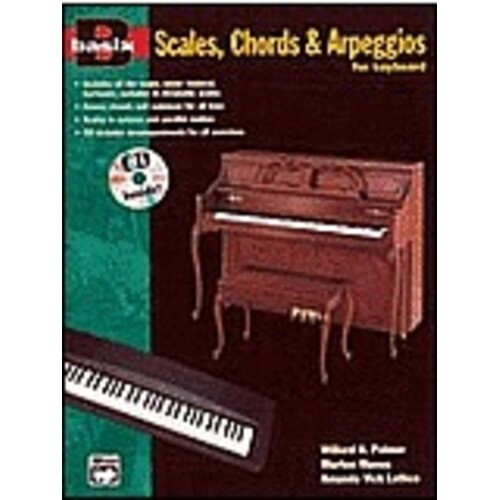 Basix Scales Chords Arpeggios For Keyboard Book/CD (Softcover Book/CD)