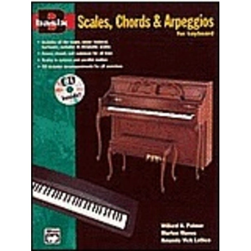Basix Scales, Chords & Arpeggios for Keyboard Book and CD