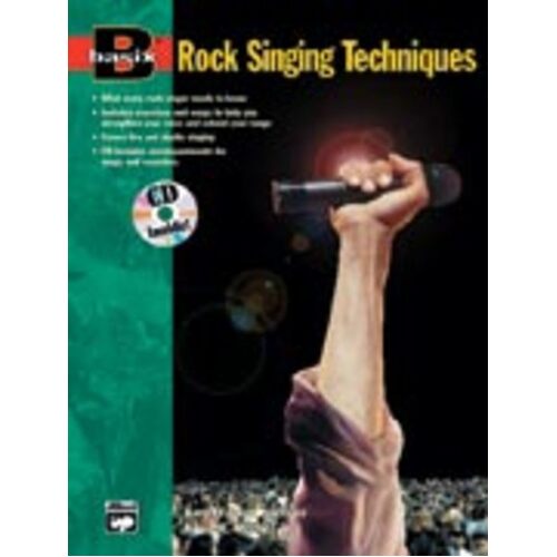 Basix Rock Singing Techniques Book/Ecd