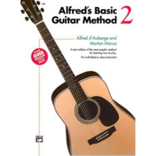 Alfreds Basic Guitar Method Book 2/CD 