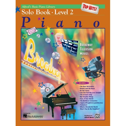 Alfred's Basic Piano Library Top Hits! Solo Level 2