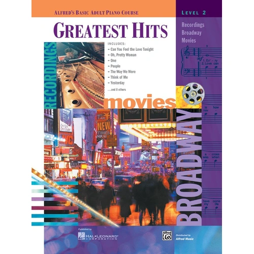 Alfred's Basic Adult Piano Course Greatest Hits Book 2