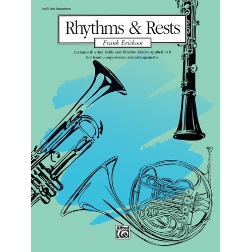 Rhythms & Rests Alto Saxophone 1 Book
