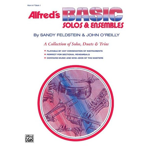 Alfred's Basic Solos & Ensembles Book 1 for Cornet/Baritone T.C.