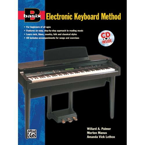 Basix Electronic Keyboard Method Book/CD 