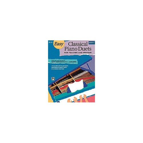 Easy Classical Piano Duets Teacher & Student Book 2
