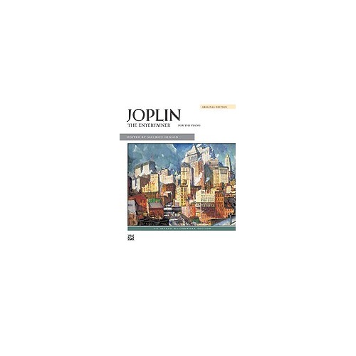 Joplin - The Entertainer for Piano, Scott Joplin, Alfred Music, 8 Pages, Alfred Masterwork Edition