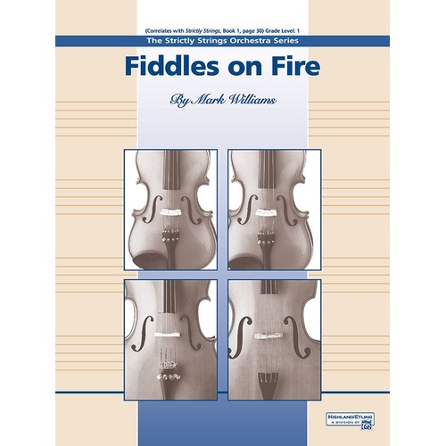 Fiddles on Fire for String Orchestra SO1 SC/PTS