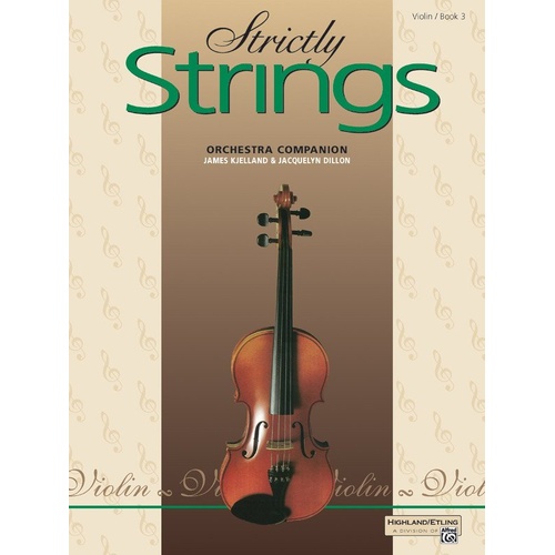 Strictly Strings Book 3 for Violin