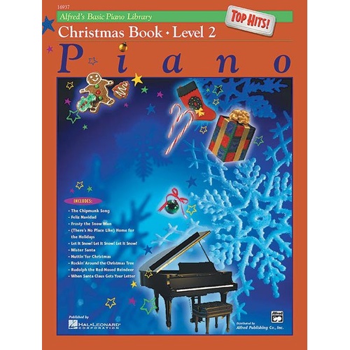 Alfred's Basic Piano Library Top Hits! Christmas Level 2