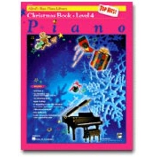 Alfred's Basic Piano Library Top Hits! Christmas Level 4