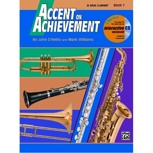 Accent On Achievement Book 1 Clarinet (Softcover Book/CD)
