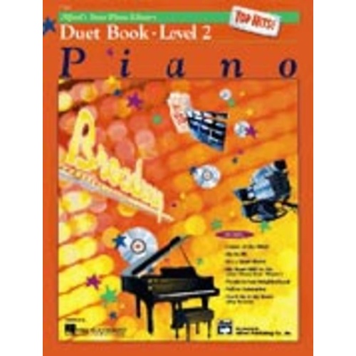 Alfred's Basic Piano Library Top Hits Duet Book Level 2