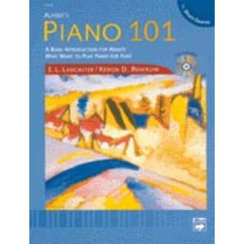 Piano 101 Short Course Lesson Book 1 CD Book