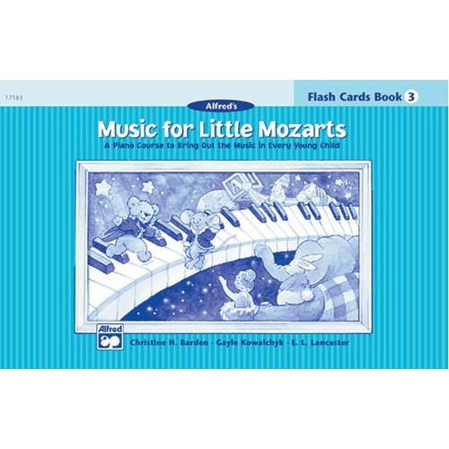 Music for Little Mozarts Flash Cards Level 3 by Alfred Music