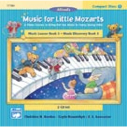 Music for Little Mozarts Lesson & Discovery Books 3 CDs set