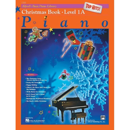 Alfred's Basic Piano Library Top Hits! Christmas Level 1A