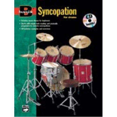 Basix Syncopation for Drums Book with CD