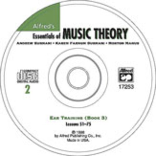 Essentials Of Music Theory CD 2 Book 3 Ear Trainin Book