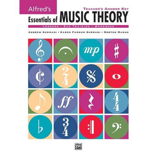 Alfred's Essentials of Music Theory Teacher's Answer Key for Trumpet