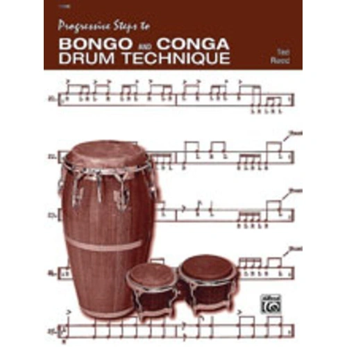 Progressive Steps to Bongo and Conga Drum Technique by Ted Reed