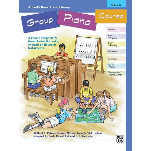 Alfred's Basic Group Piano Course Book 2