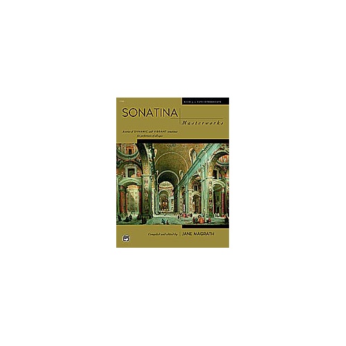 Sonatina Masterworks Book 3 by Magrath - Piano Sheet Music, 72 Pages, Alfred Music
