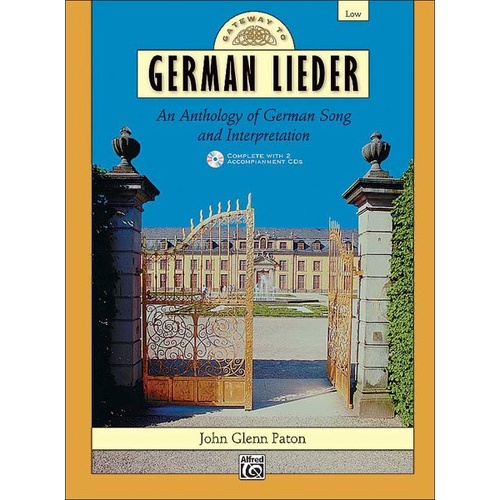 Gateway to German Lieder - Low Voice BK/2CD