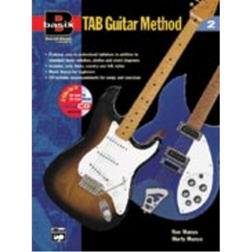 Basix TAB Guitar Method Book 2 ECD Book