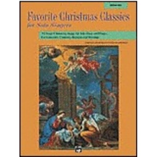 Favorite Christmas Classics Med/High Book/CD Book