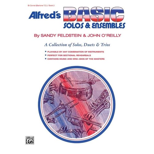 Alfred's Basic Solos & Ensembles Book 2 for Cornet/Baritone T.C.